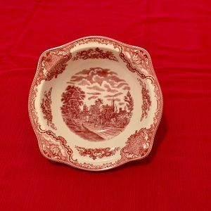 Johnson Brothers Old Britain Castles Transferware, Pink, Serving Bowl